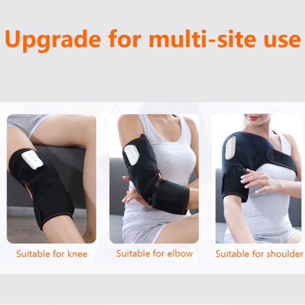 3D Knee Massager Vibration Heating Wireless 2
