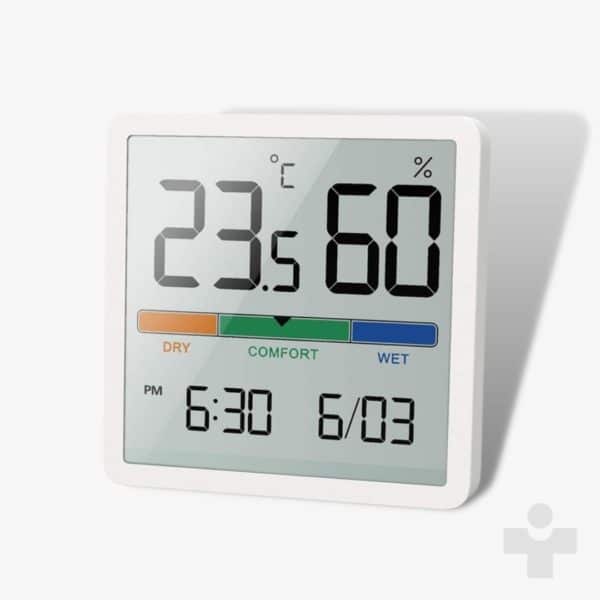Temperature And Humidity Clock