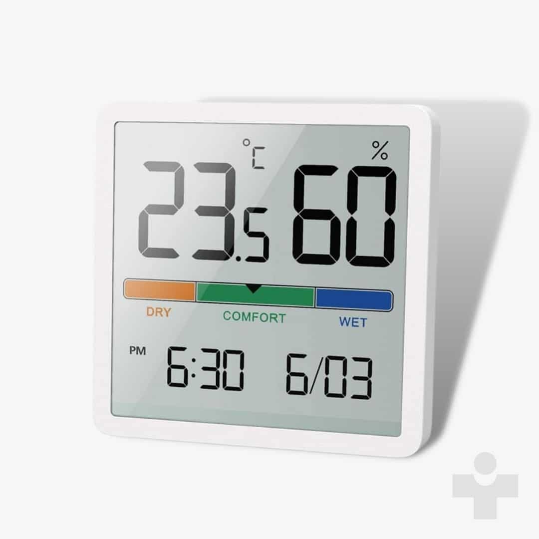 Temperature And Humidity Clock
