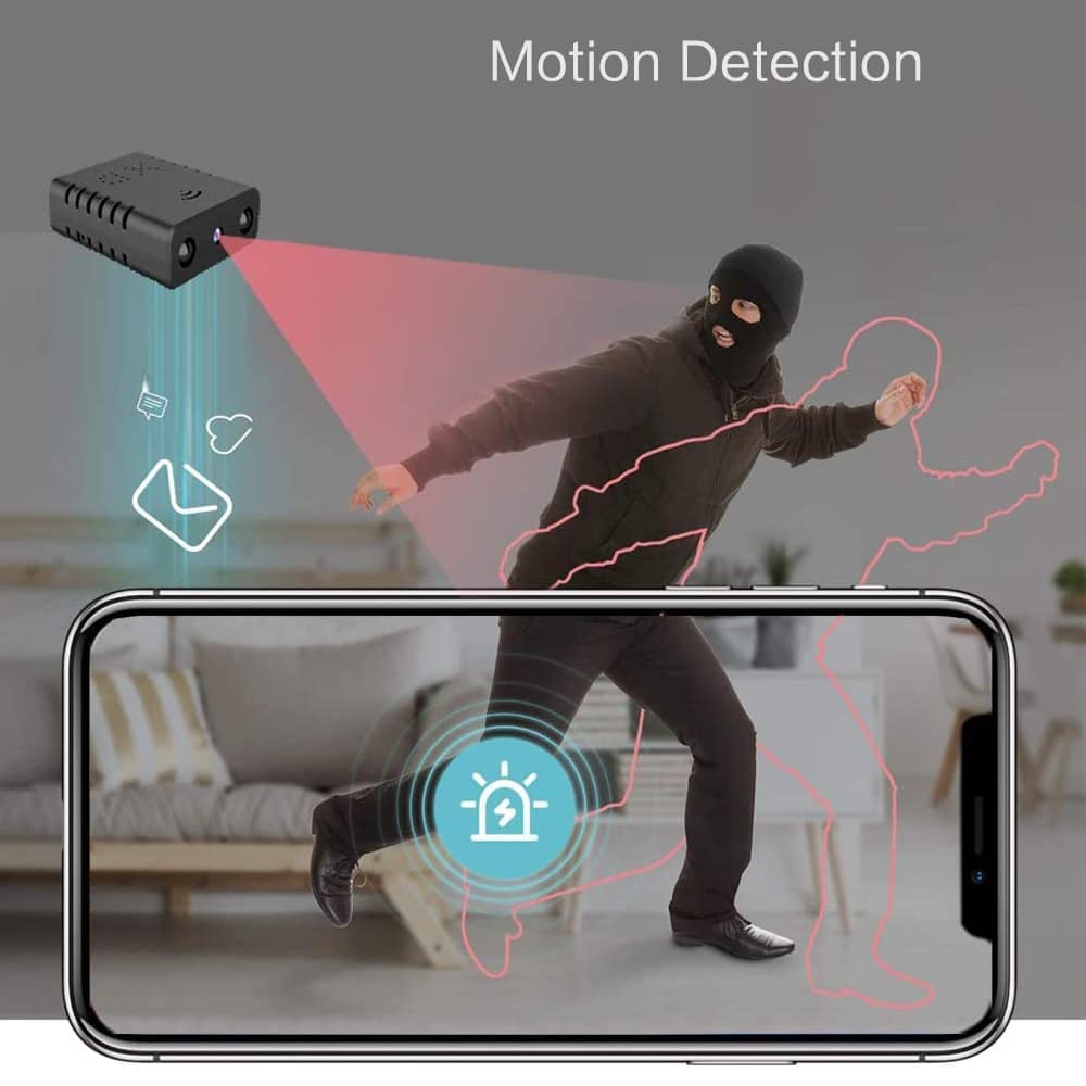 HD 1080P Wifi XD Mini Camcorder Night Vision secrect Micro Camera Motion Detection 4