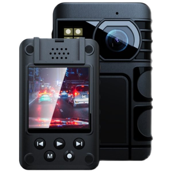 HD Small Portable Chest Body Camera Hidden Audio Recording Wearable 1296P Police Camcorder Night Vision 2