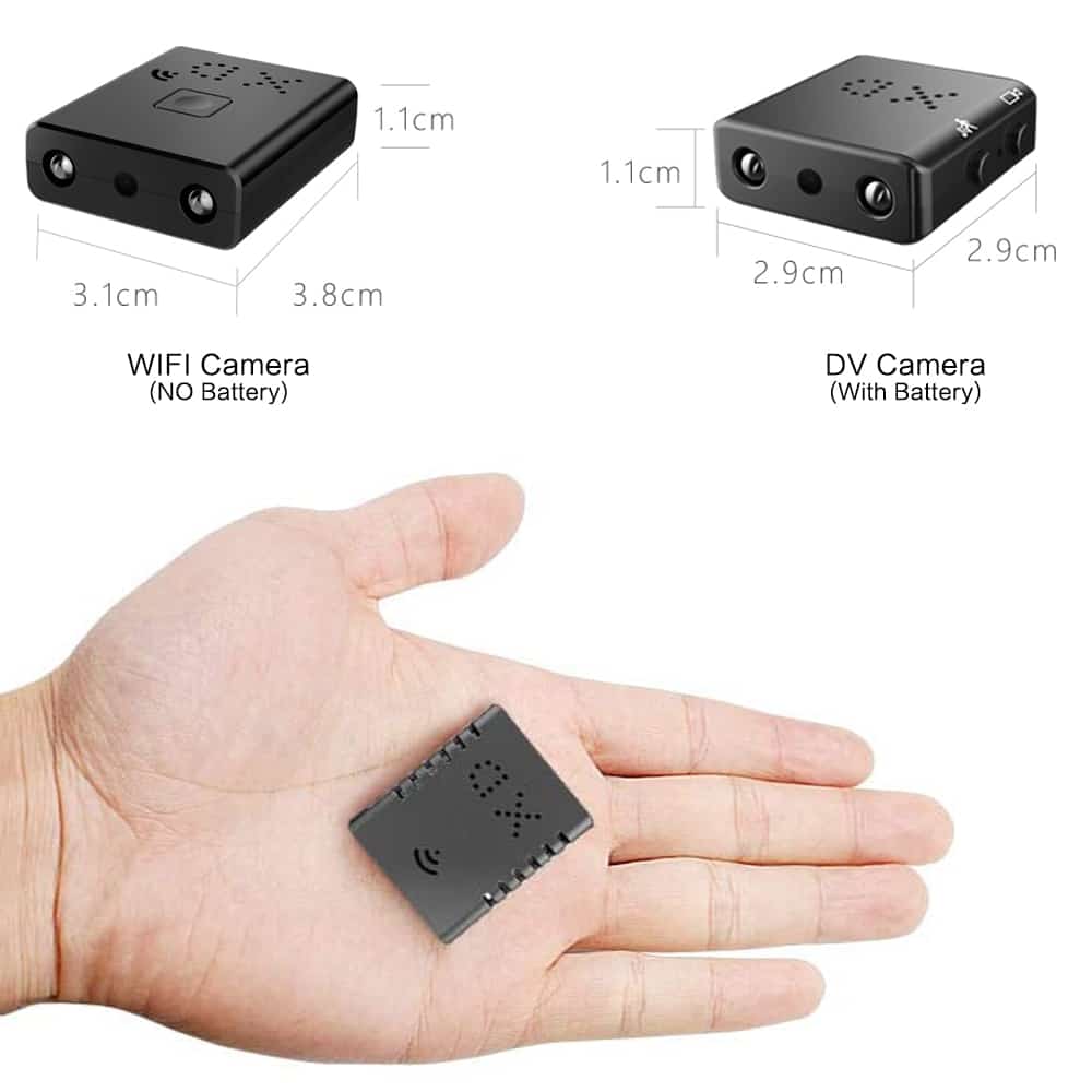 HD 1080P Wifi XD Mini Camcorder Night Vision secrect Micro Camera Motion Detection 6
