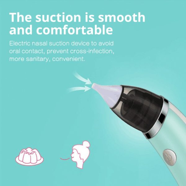 Baby Nasal Aspirator Electric Nose Cleaner Newborn Baby care  2