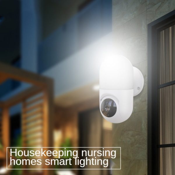 New surveillance camera home smart wireless IP camera courtyard lighting wall lamp 2