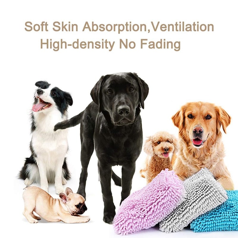 Super Absorbent Dog Towel Quick Drying Soft Thick Safe Breathable Puppy Pet Bath Towel For Small Medium Large Dogs Cats 6