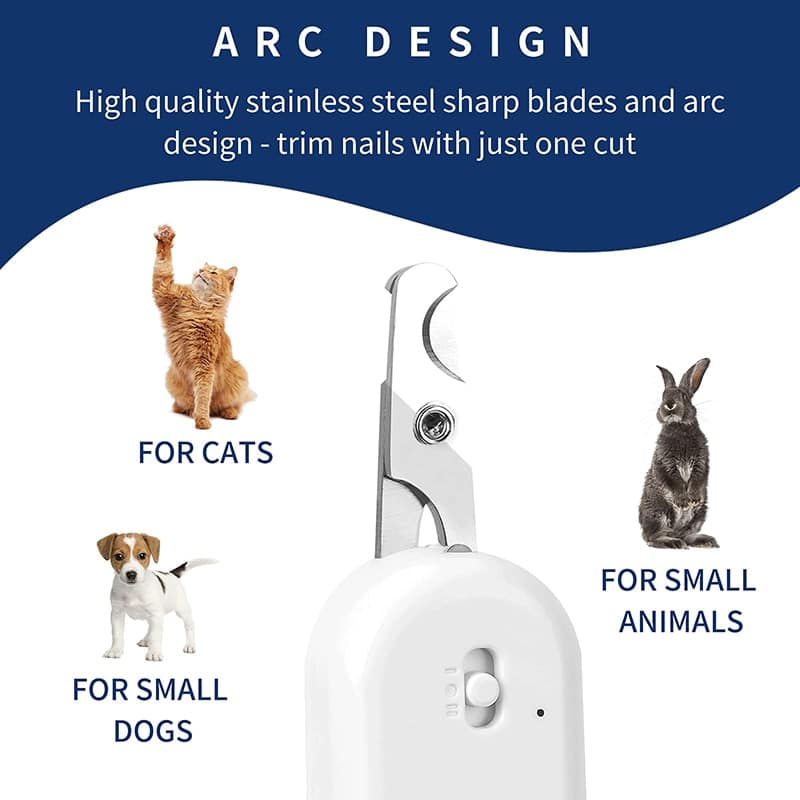 Dog And Cat Nail Clippers LED And UV-Light  6
